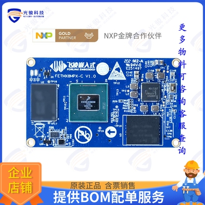 FORLINX-FETMX8MPQ-C+164GOE16(16G)IA10集成电路NXP i.MX8M Plus