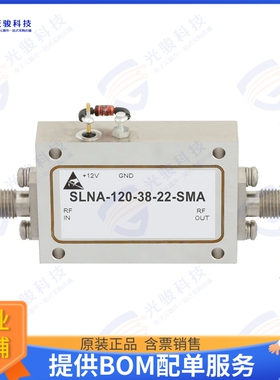SLNA-120-38-22-SMA 射频元件LOWNOISEAMP 8000MHZ-12GHZ SMA