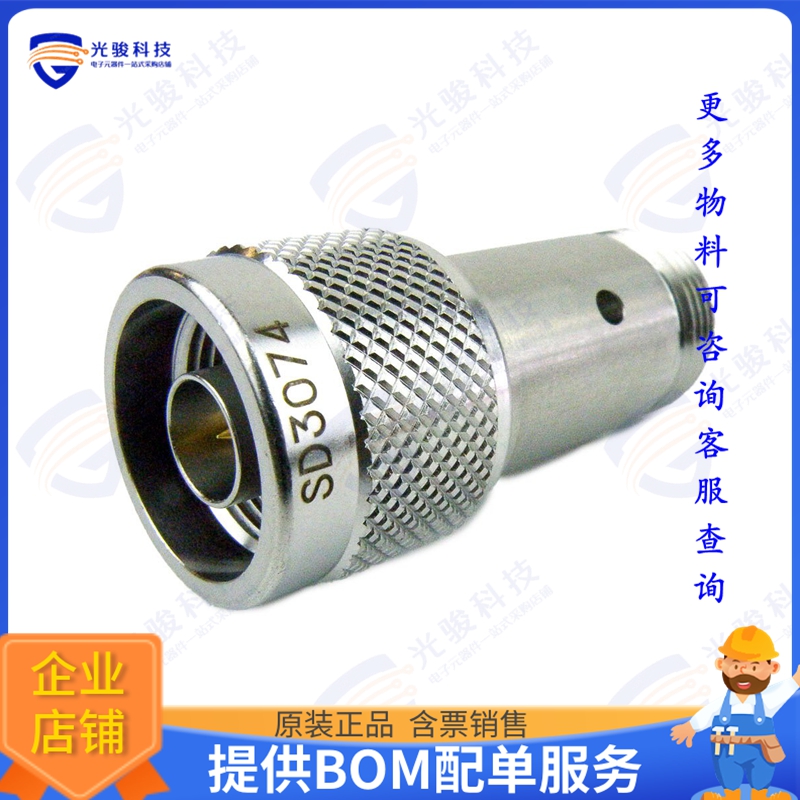 SD3074 射频元件DC BLOCK TYPE N 10MHZ-18GHZ