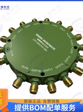 WMRD16-7.2-S 射频元件POWER DIV 16 WAY 0HZ-7.2GHZ SMA