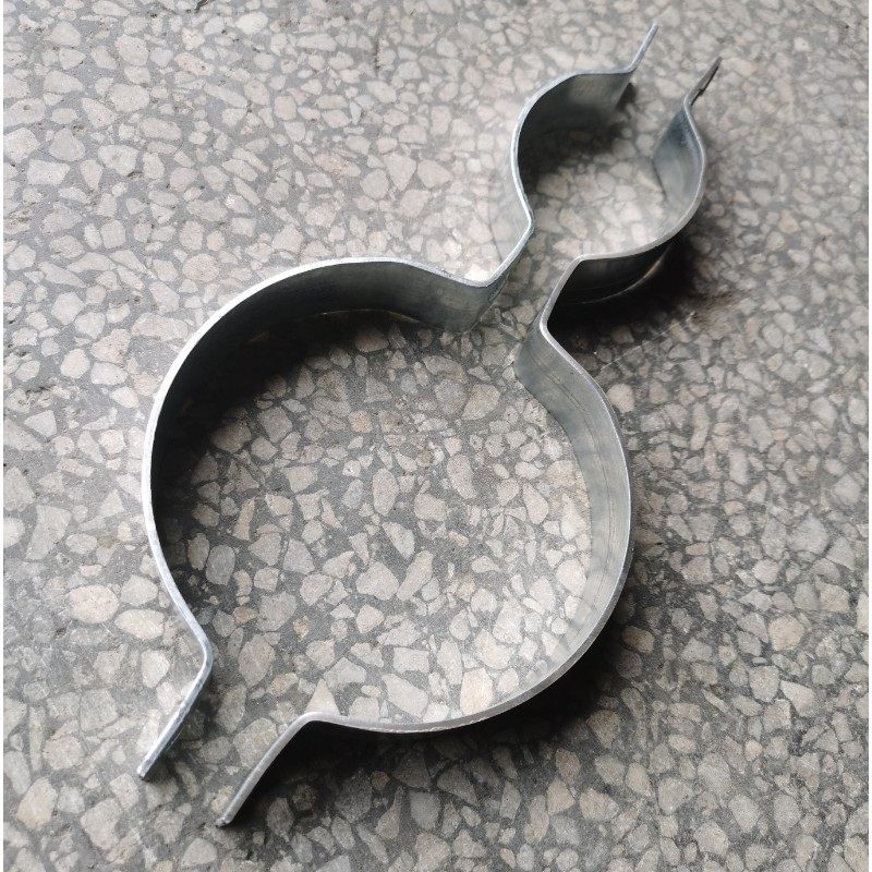 包邮114变76葫芦抱箍高速护栏定制双半圆碳钢卡子热镀锌扁铁管卡,标准件/零部件/工业耗材,卡箍/抱箍/喉箍,淘宝优惠券,粉丝福利购,淘宝优惠卷