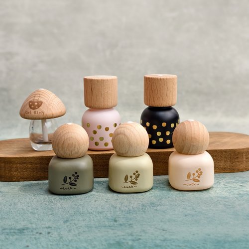 迷你香薰挥发瓶散香瓶挥发木摆件