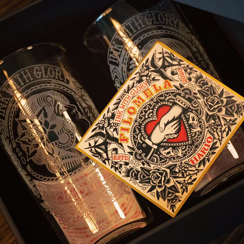 HARIO&FILOMELA联名款玻璃杯