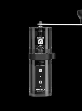 HARIO陶瓷磨芯家用手摇磨豆机咖啡器具 可水洗咖啡豆研磨机MSCS