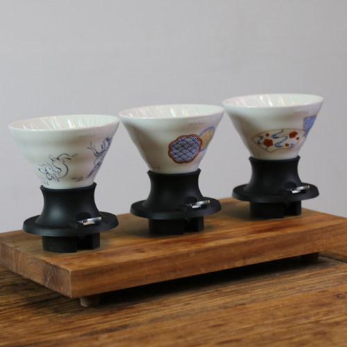 HARIO&橘吉联名款艺术聪明杯