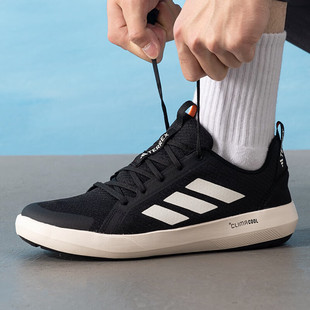 阿迪达斯男鞋TERREX BOAT LACE CLIMACOOL户外运动溯溪鞋JI3499