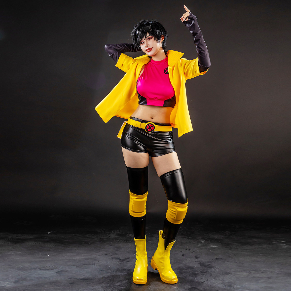 漫威X战警李千欢JubileeC服女