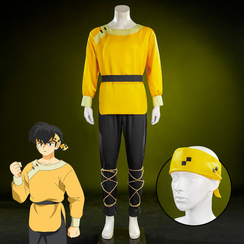 EZcosplay乱马二分之一男cos服
