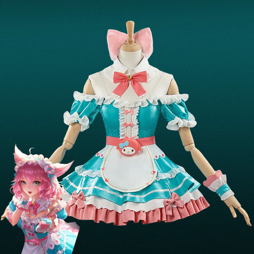 王者荣耀妲己女仆咖啡cos服