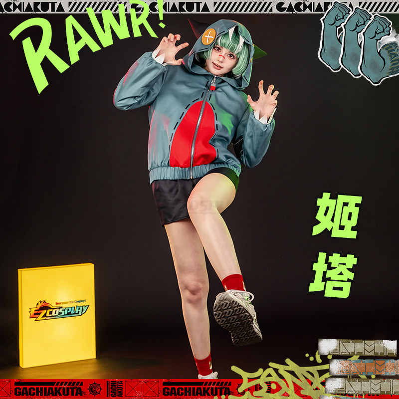 EZcosplay废渊战鬼姬塔cos外套