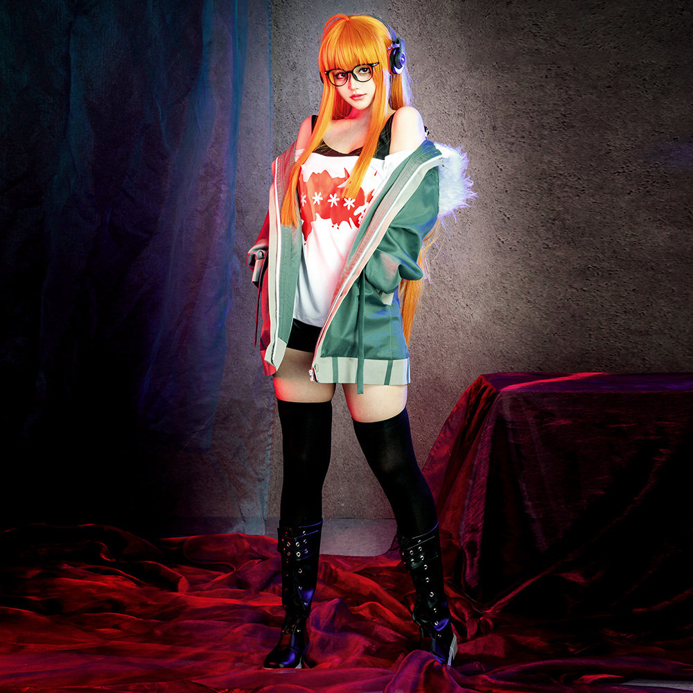 EZcosplay女神异闻录5佐仓双叶cos服二次元动漫女生cosplay服装