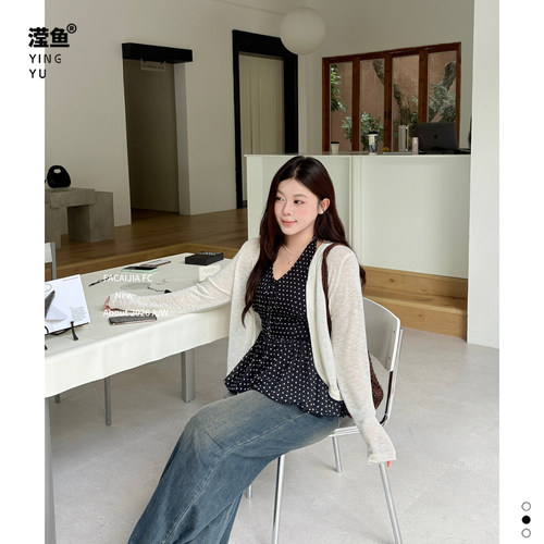油菜FK3232大码时尚气质上衣女