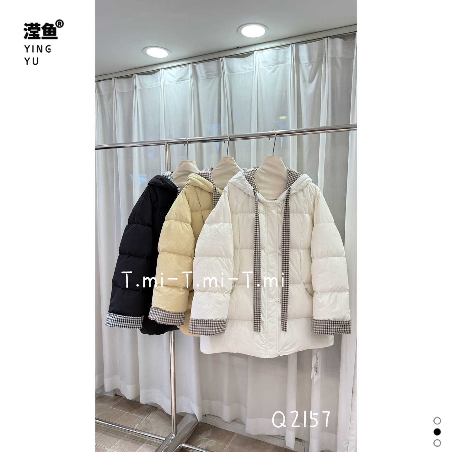 TMIQ2157大码秋冬保暖外套女