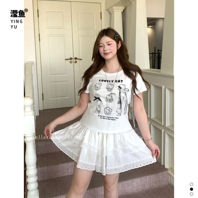 多乐D81113大码短袖T恤女正肩