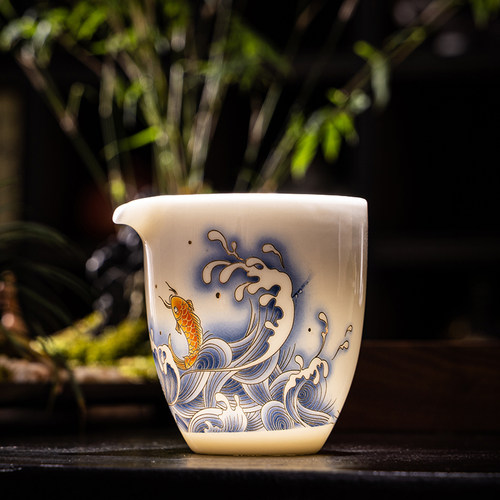 茶海公道杯羊脂玉耐用易洗