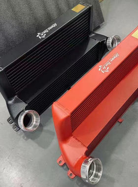 SNOWTECH加大中冷适配宝马X5 X6 F15 F16 E70 E71 N55改装动力