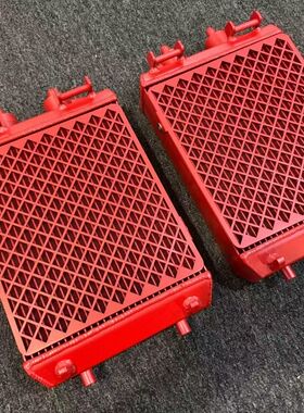 SnowTech加大中冷散热器左右小水箱适配奥迪RS3 TTRS 2.5T改装