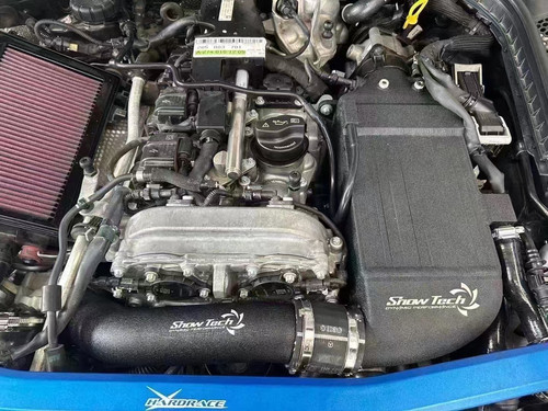 Snowtech加大中冷适配奔驰W205W213 C260E300L改装定制中冷水箱