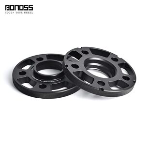 适配奥迪B9 A4L RS5 S4 Q5L改装BONOSS轮毂法兰垫片锻造加长螺丝