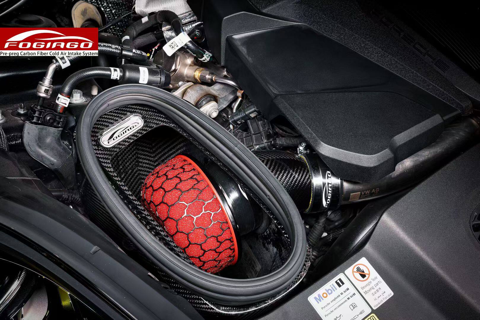 Fogiago碳纤进气套件适配保时捷 Macan S GTS 3.0T / 2.9T