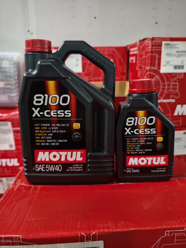 正品行货摩特MOTUL 8100 5W30/0W40/5W40酯类全合成机油5L 1L