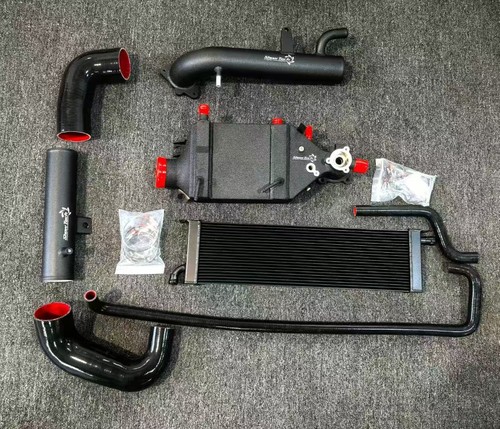 Snowtech加大中冷顶冷水箱适用长安Uni-v 2.0t UNIV涡轮管改装