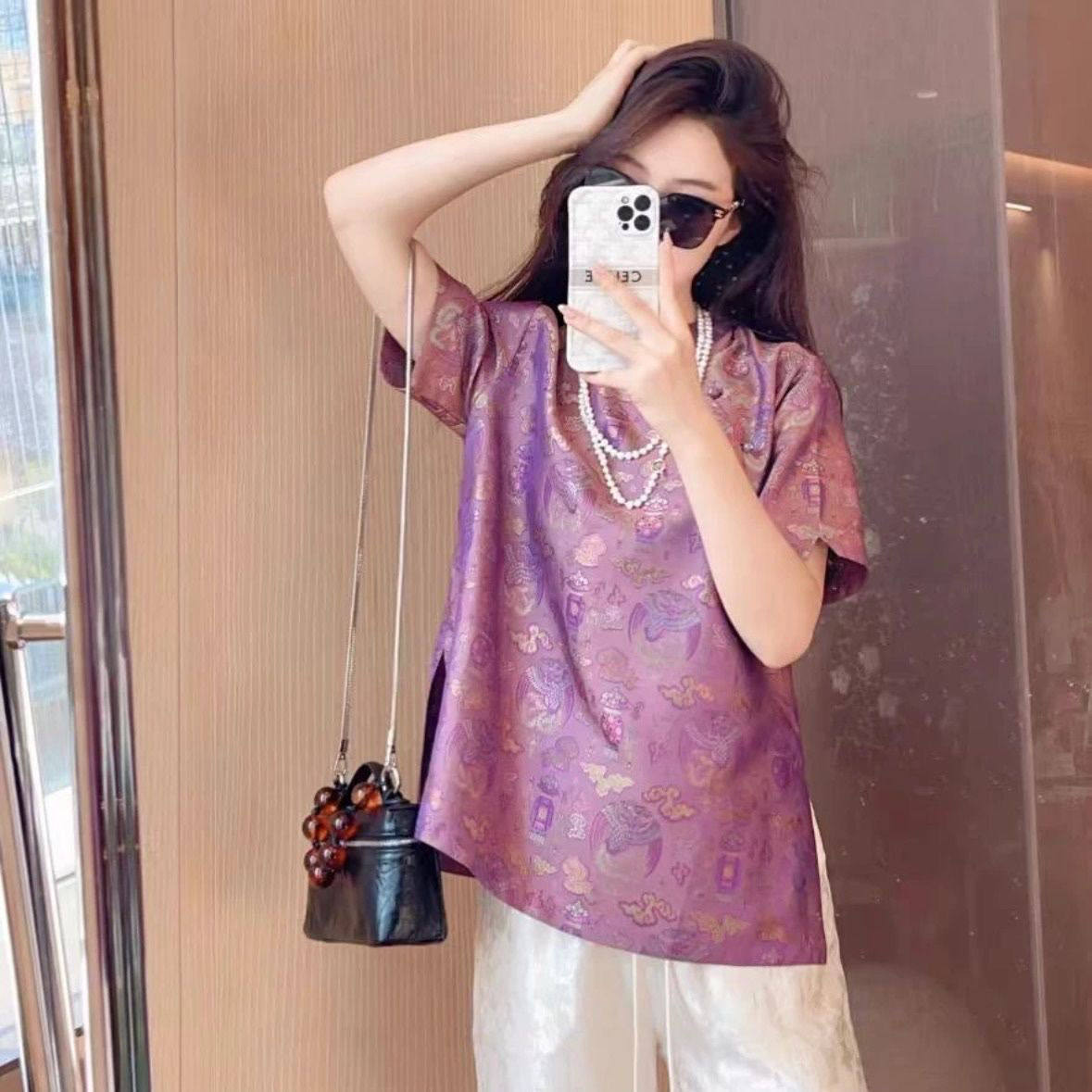 如意丰登|非遗系列新中式复古国风夏装盘扣上衣,女装/女士精品,上衣,淘宝优惠券,粉丝福利购,淘宝优惠卷