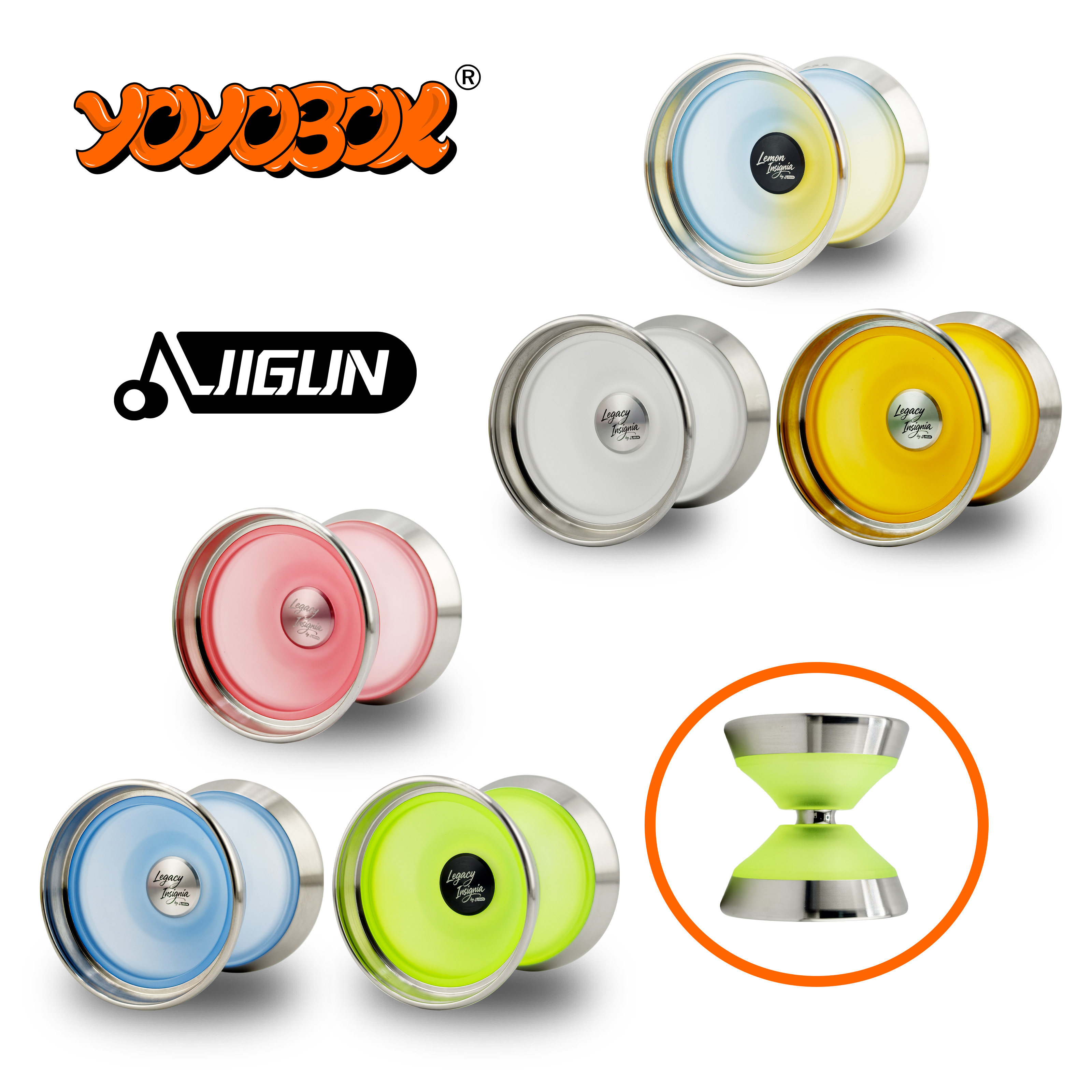 BOX推荐JIGUN 传承勋章悠悠(溜溜)球