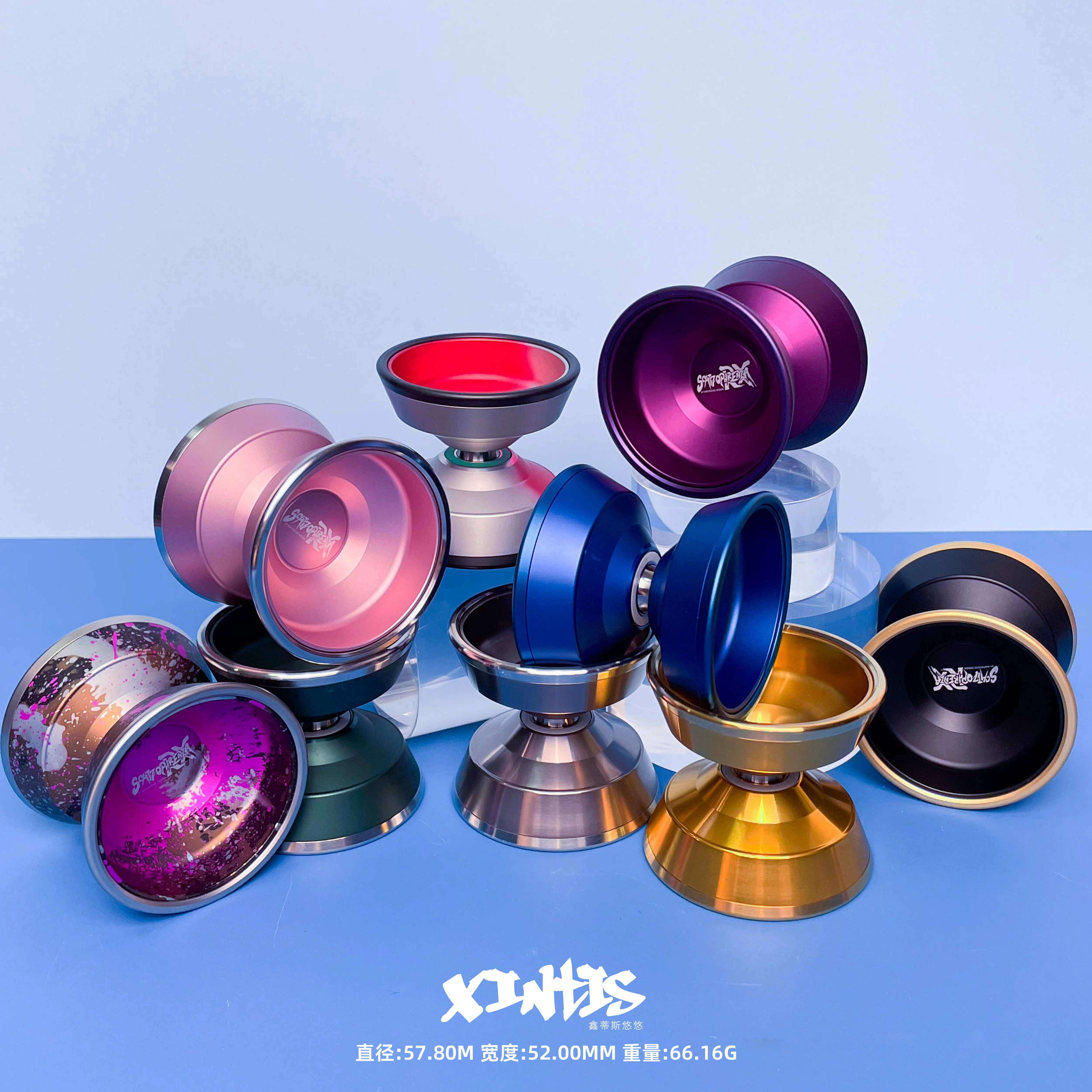 BOX推荐鑫蒂斯 精神分裂症RX溜溜球 火力少年王玩具合金睡眠长