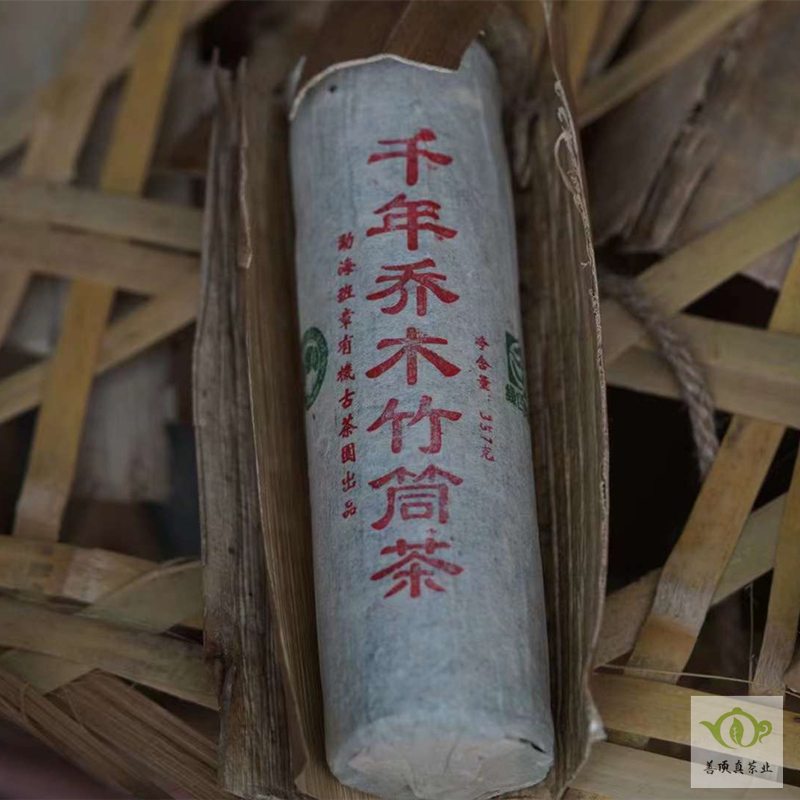 云南千年乔木普洱茶柱生茶