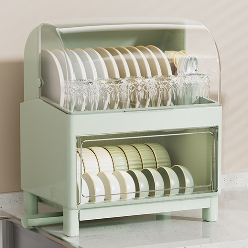 【抖音网红款】沥水碗筷收纳盒