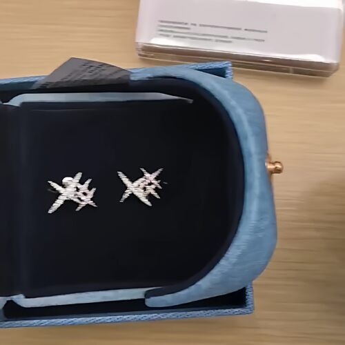 星芒适用于华为freeclip2耳夹配饰钻扣满锆一二代典藏版通用耳饰
