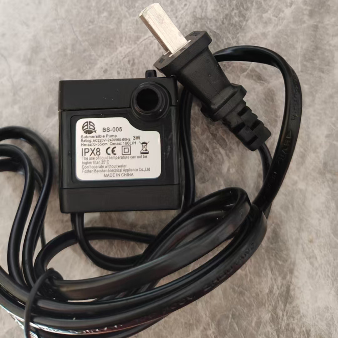假山盆景鱼池缸喷泉水池循环小型220v迷你家用抽水静音过滤潜水泵