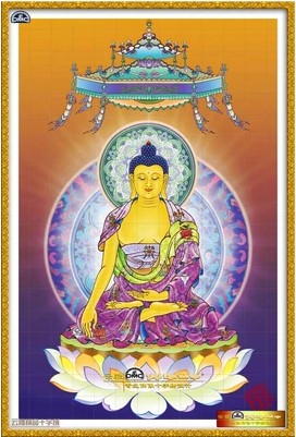 精准风印花佛像十字绣定制