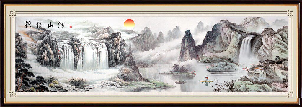 精准印花包邮新款十字绣DMC正品