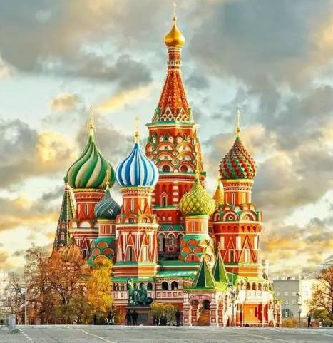 新款印花正品dmc十字绣客厅卧室欧美卡通 圣巴索大教堂 圣彼得堡