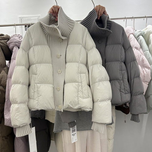 【送运费险】韩系拼接小个子棉服