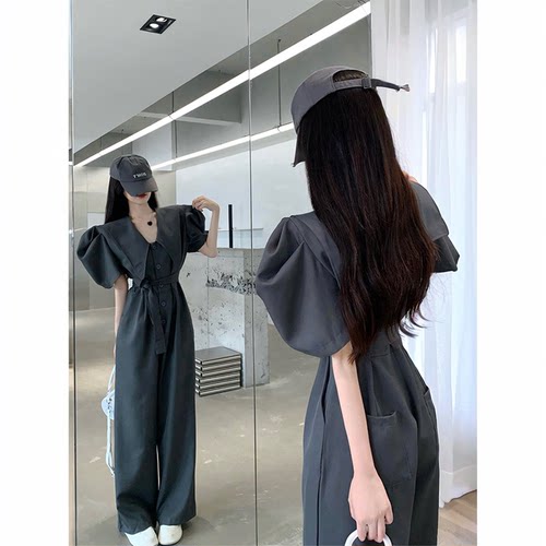 【赠运费险】工装休闲连体裤女