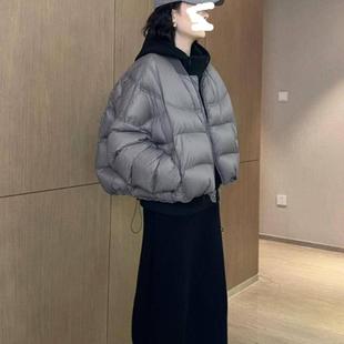 韩版显瘦棒球棉服女冬季新款小个子短款宽松百搭加厚保暖棉衣外套