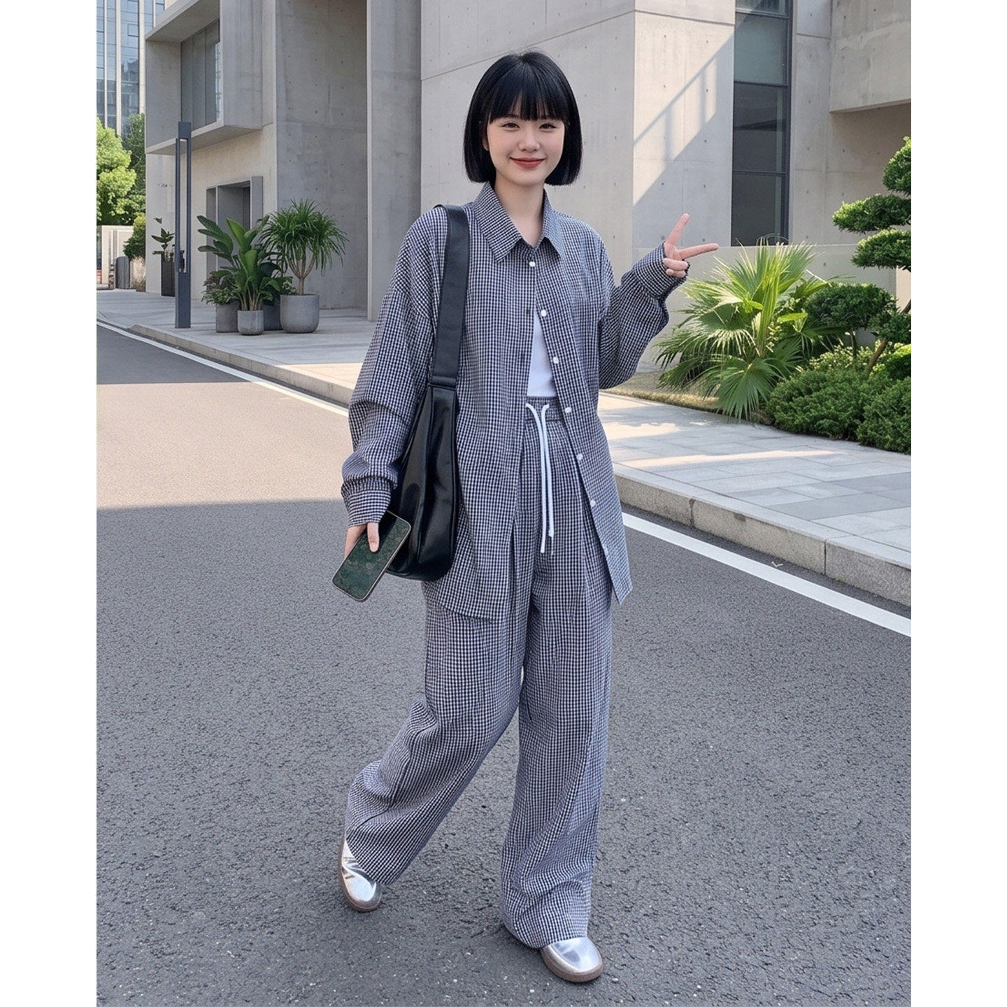 【送运费险】慵懒风松弛套装女
