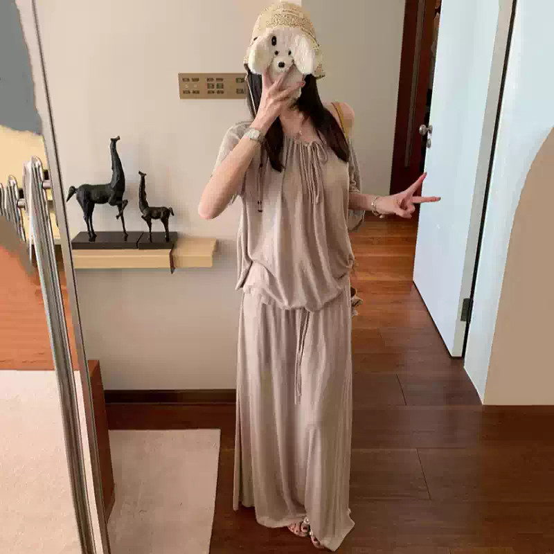 【送运费险】韩系慵懒风套装裙女