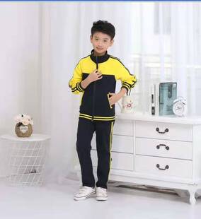 阳春市小学男女生春秋校服长袖外套加厚加绒校裤一小校服二件套