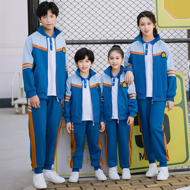 童装表演服新品幼儿园园服春秋装中小学生校服套装儿童秋季班服