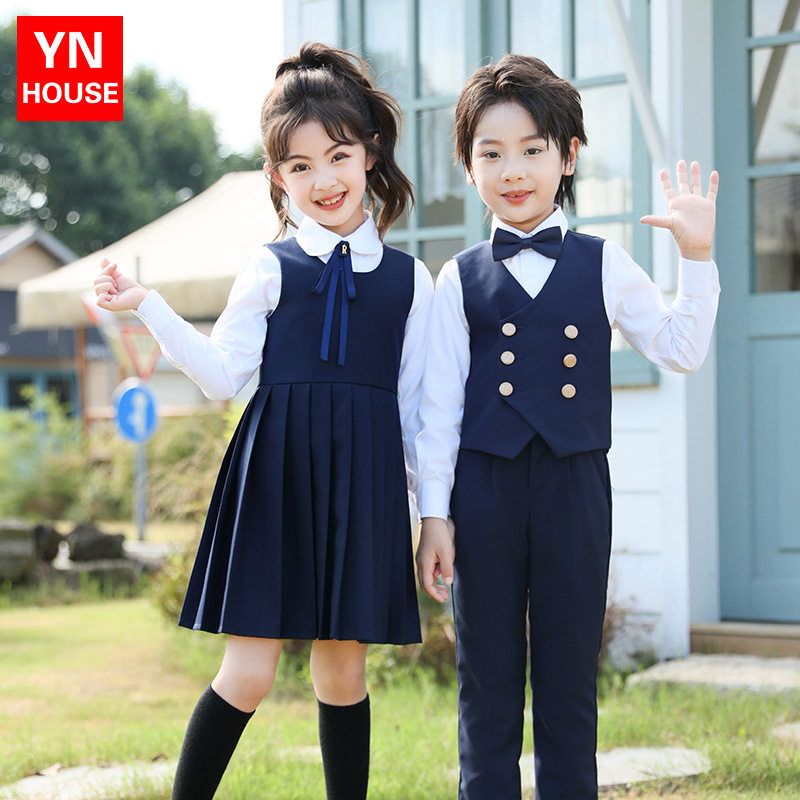 英伦风小学校服幼儿园园服演唱服