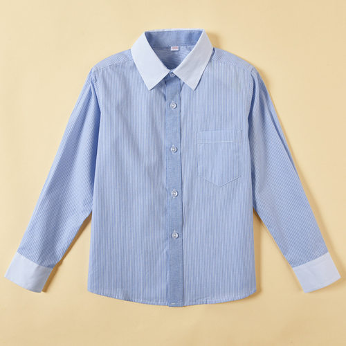 热卖爆款春秋长袖条纹打底衫校服