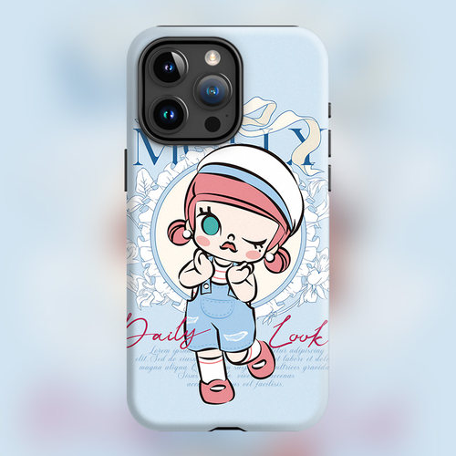 PPMT潮玩新款16plus茉莉混搭玩家适用iPhone15Promax苹果手机壳14防摔13磨砂软壳Molly daily look磁吸Magsaf