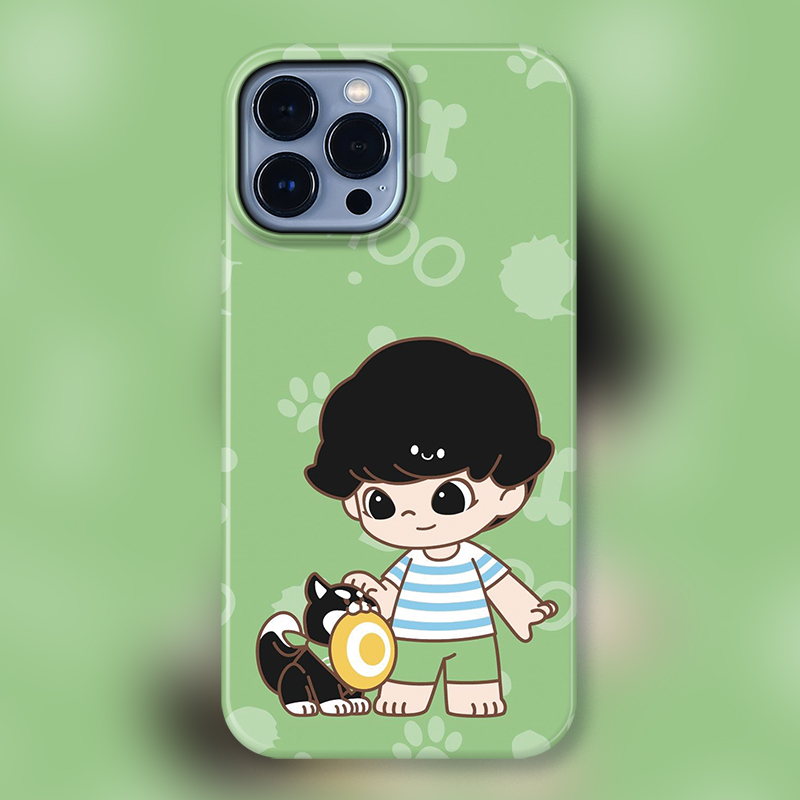 POP周边联名玛特DIMOO约会日适用iPhone15Promax苹果手机壳潮牌14防摔套13个性12女11可爱卡通夏日烟火盲盒