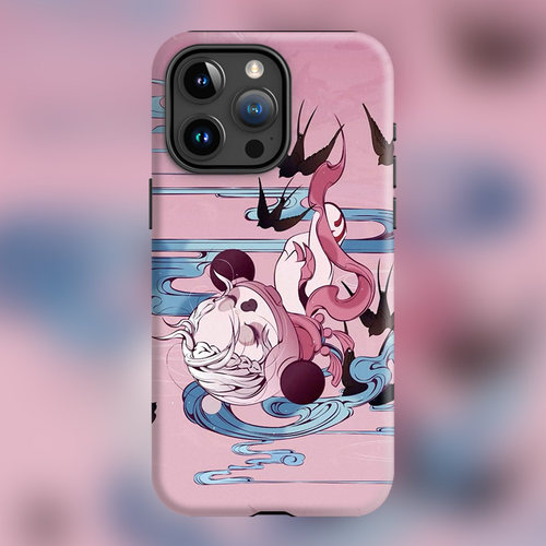 PPMT中式潮玩新款16plus邸语观中景适用iPhone15Promax苹果手机壳14防摔套13磨砂软壳磁吸Magsafe气悠沉SKULL