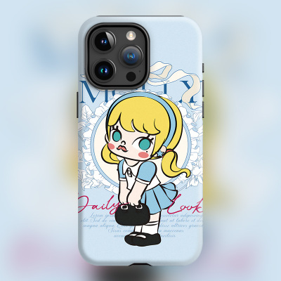 玛特潮玩新款16plus茉莉乖乖宝贝适用iPhone15Promax苹果手机壳14防摔套13磨砂软壳Molly daily look磁吸Mags