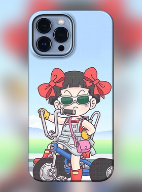 IQ博士iPhone15菲林手机壳硬壳苹果手机壳疯狂博士适用苹果14Promax草菇妹妹13pro二合一12/11阿拉蕾小云卡通